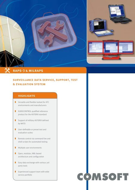 Detailed Brochureraps-3pdf, 12 pages - comsoft.aero