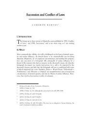 harvey-succession and conflict of laws.pdf - Robson Hall Faculty of ...