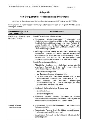 DMP Asthma/COPD Anl. 4b - StrukturqualitÃ¤t Reha.-einrichtung80 KB