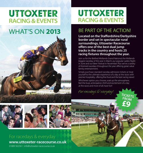 Download our 2013 Raceday Leaflet (pdf, 4.5mb) - Uttoxeter ...