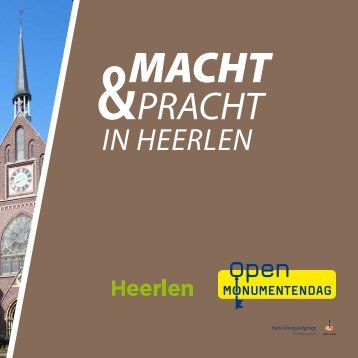 "Macht & Pracht" (pdf) - Open Monumentendag Heerlen 2013
