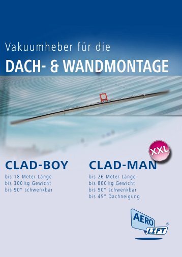 CLAD-BOY & CLAD-MAN Prospekt AERO-LIFT