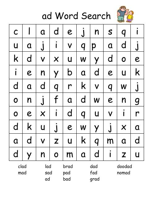 ab Word Search c r a b e v o f a b a i v l a b x l q w b ... - Word Way