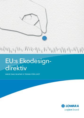 EU Ecodesigndirektiv - Water Solutions