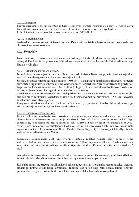 kanalisatsiooni arendamise kava aastateks 2011 kuni 2024 - JÃµhvi ...