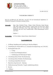 Protokoll_23_Sitzung_ 30.05.2012 - Mellau