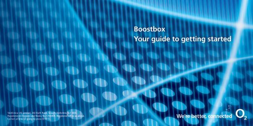 Boostbox Your guide to getting started - O2