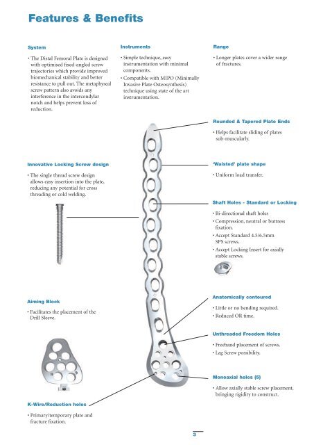 AxSOS Locking Plate System - Stryker