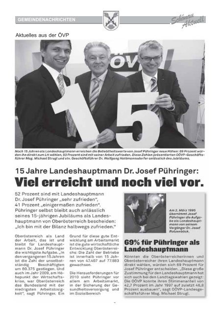 Zeitung OK.pmd - Junge ÃVP SchÃ¶nau