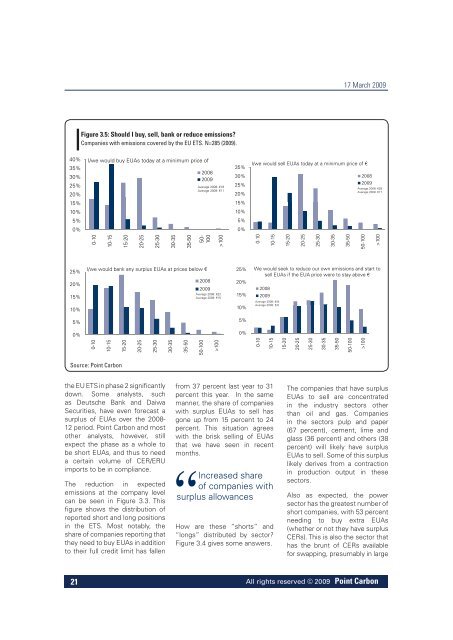 Carbon 2009 Emission trading coming home - UNEP Finance Initiative