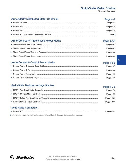 Solid-State Motor Control - A116 North American IC  - Mercado-ideal