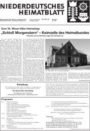 Niederdeutsches Heimatblatt