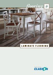 LAMINATE FLOORING - Classen Vertriebs-Gmbh