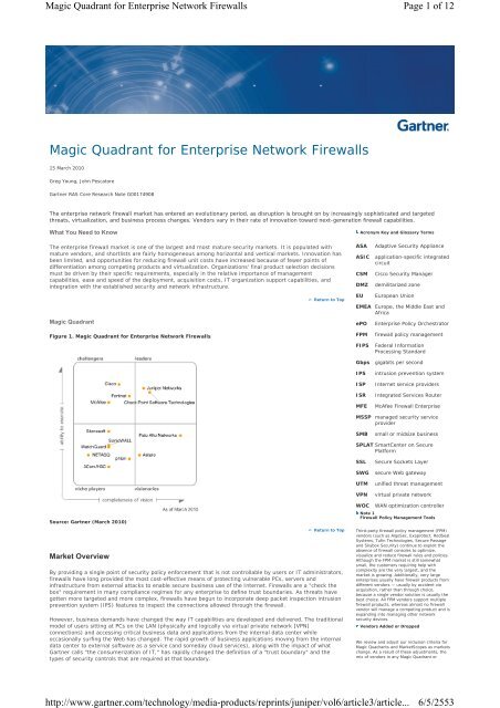 Magic Quadrant for Enterprise Network Firewalls.pdf - WIT