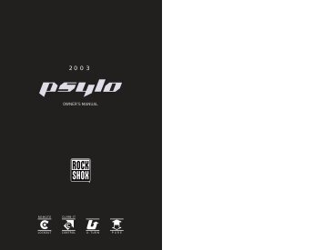 2003 psylo owners manual.pdf - Birota