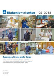 Diakoniewerkschau Nr. 2 2013 - Diakoniewerk Halle