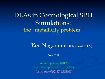 DLAs in Cosmological SPH Simulations: