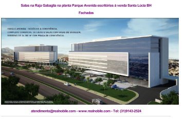 Salas Comerciais BH Raja Gabaglia (31)9143-2524 Parque Avenida