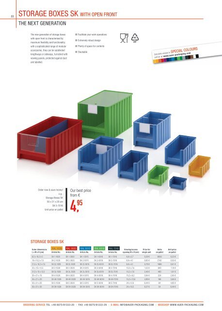 Catalogue as PDF - AUER Packaging