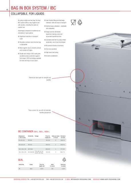 Catalogue as PDF - AUER Packaging