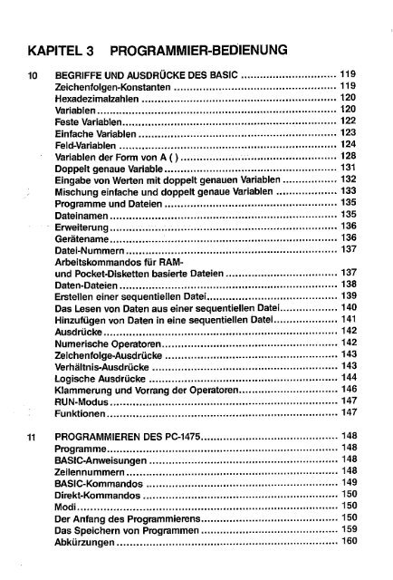 PC-1475 Operation-Manual DE - Instructions Manuals