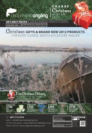 coarse cover Rev 20.indd - Chapmans Angling