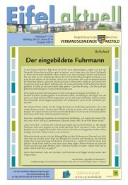 Ausgabe 04 - Verbandsgemeinde Arzfeld