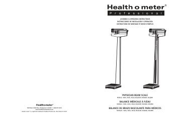 physician beam scale balance mÃƒÂ©dicale ÃƒÂ  flÃƒÂ©au ... - Scalesonline