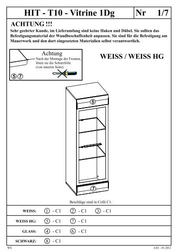 HIT - Vitrine Type 10 - Innostyle