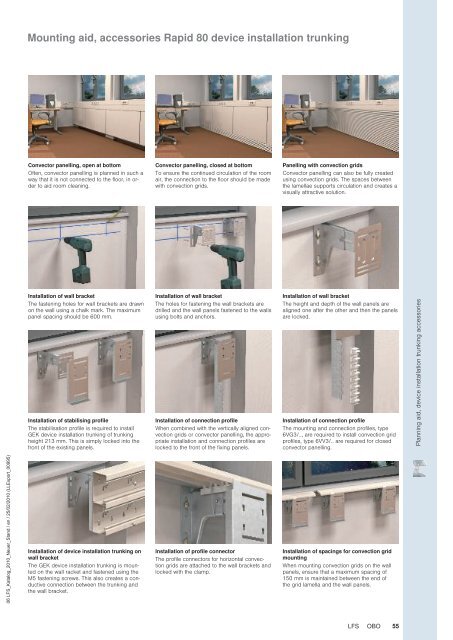 LFS Cable routing systems - OBO Bettermann