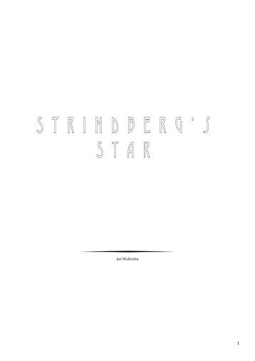 Strindberg's Star