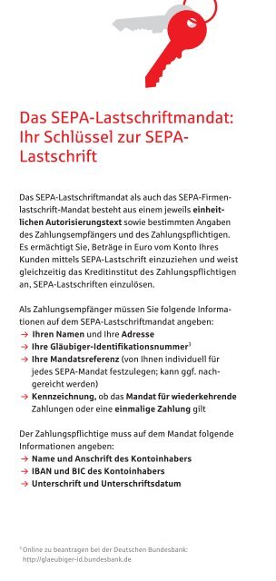 SEPA-Lastschrift kompakt