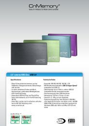 2,5â externe HDD Zinc USB 3.0 - CnMemory