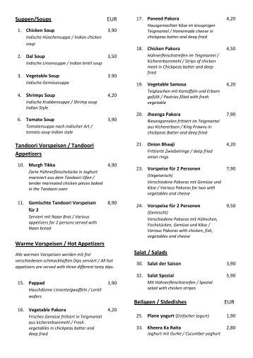 Tropical Island Restaurant Speisekarte Tropical Island Restaurant Speisekarte