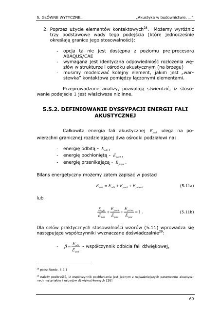 5. gÅ‚Ã³wne wytyczne do poprawnego definiowania zadaÅ„ z akustyki ...