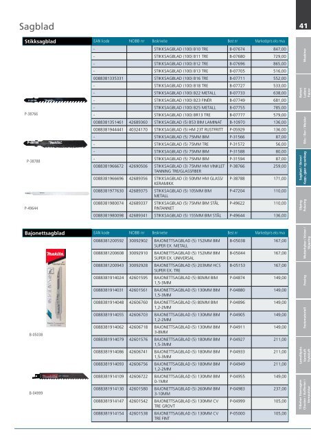 Markedsprisliste Maskiner og tilbehÃ¸r 2010/2011 - Sem Bruk AS