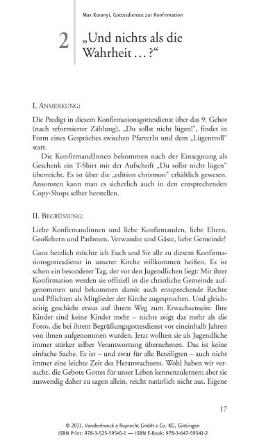 Leseprobe downloaden (PDF) - Vandenhoeck & Ruprecht