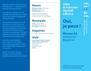 Oui, je peux ! - French Institute Alliance FranÃ§aise
