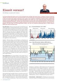 Eiszeit voraus? - KlimaNotizen