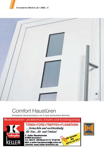 HÃ¶rmann Comfort HaustÃ¼ren - Keller Bauelemente