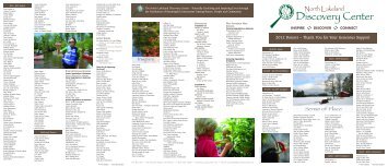 Annual Donors Report 2012 (PDF) - North Lakeland Discovery Center