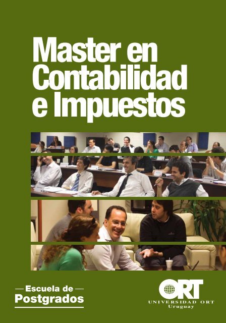 Folleto del master - Universidad ORT Uruguay