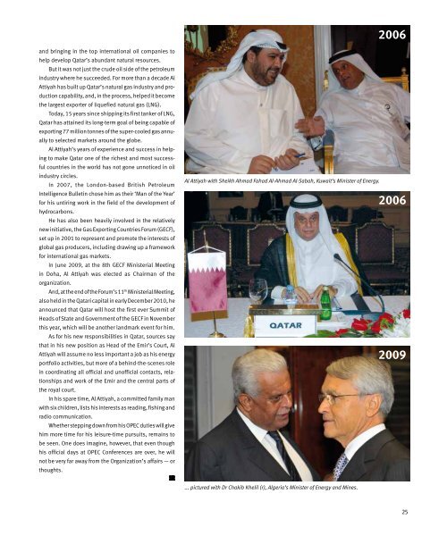 OPEC Bulletin January 2009OPEC Bulletin February 2009OPEC ...