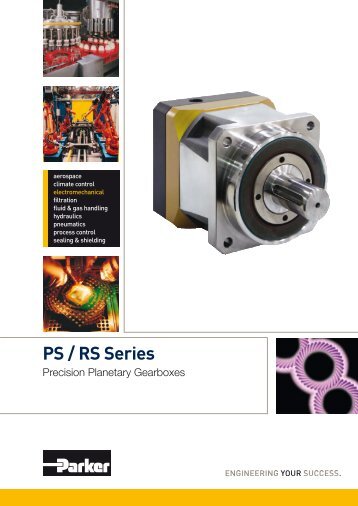 Precision Planetary Gearboxes PS / RS Series