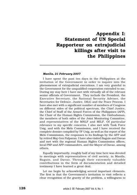 of the Philippines the criminal justice system is - Article 2