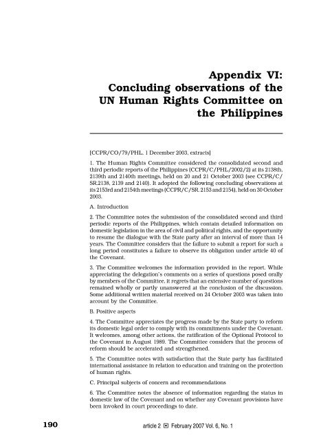 of the Philippines the criminal justice system is - Article 2