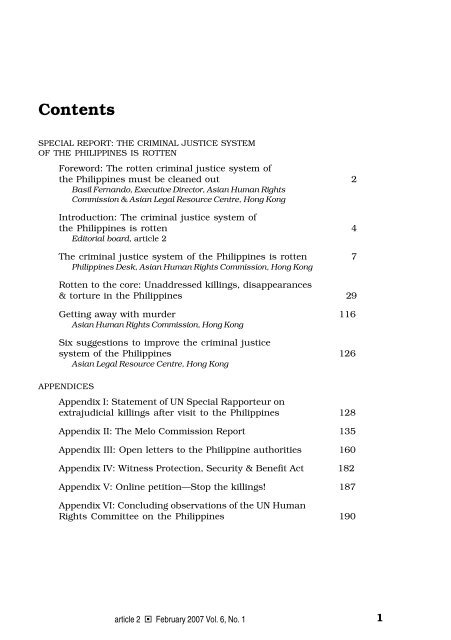 of the Philippines the criminal justice system is - Article 2