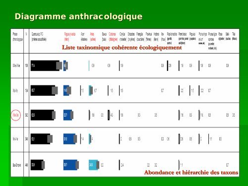 I) L'anthracologie - UMR 5059