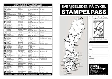 stÃ¤mpelpasset som pdf - Svenska cykelsÃ¤llskapet