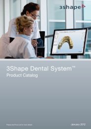 3Shape Dental Systemâ¢ - Dentware